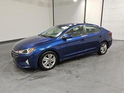 Hyundai salvage cars for sale: 2020 Hyundai Elantra sel