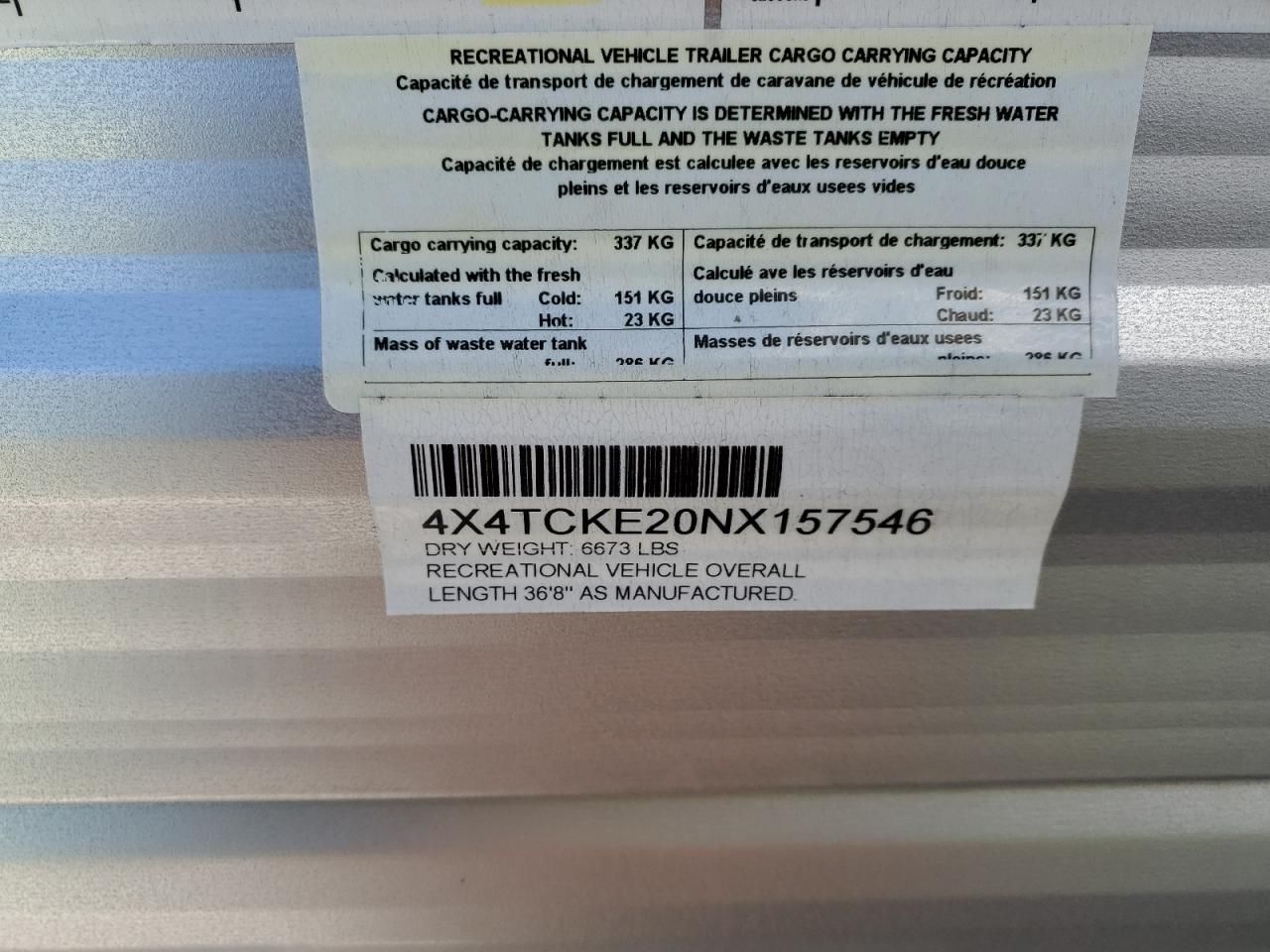 2022 Wildwood 2022 Foresriver Grey Wolf-Camper