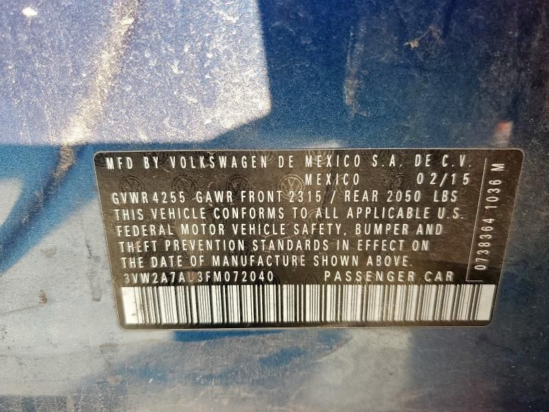 2015 Volkswagen Golf tdi