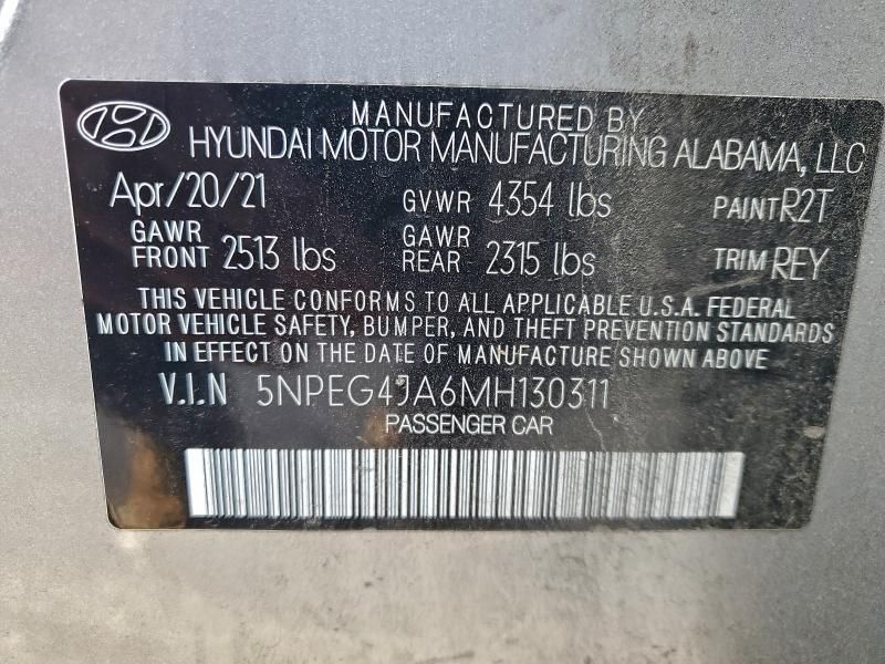 2021 Hyundai Sonata se