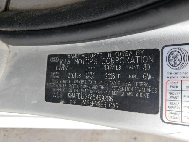 2008 KIA Spectra lx