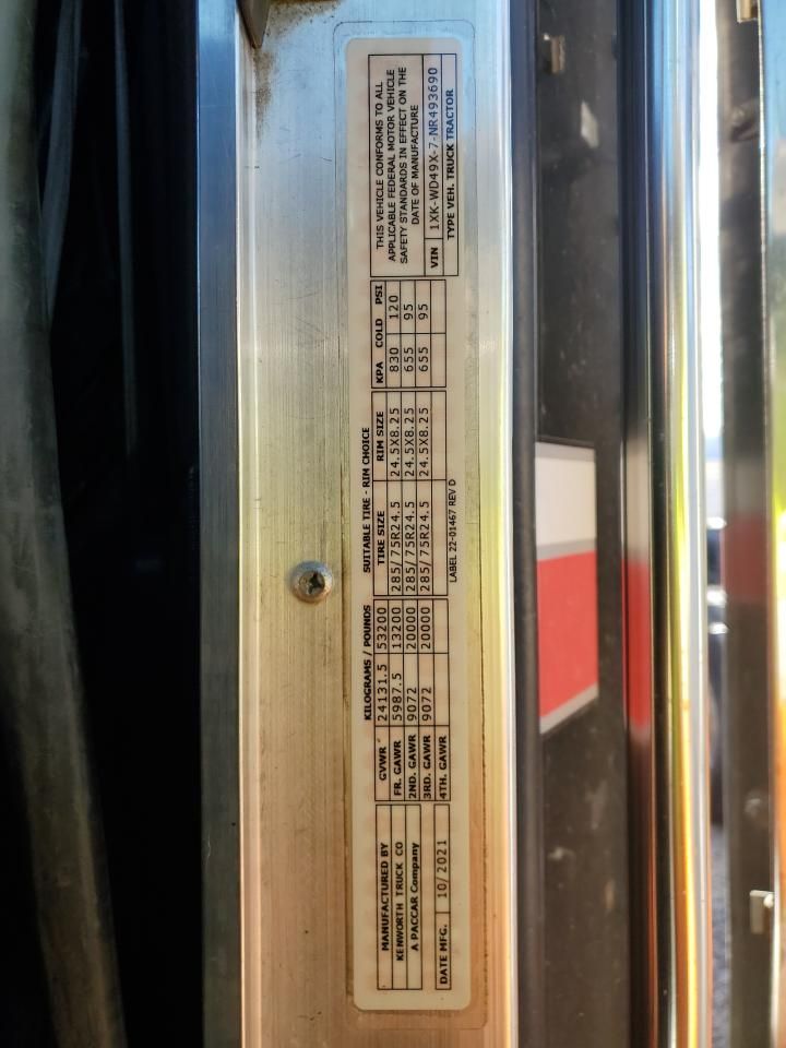 2022 Kenworth W900 Semi Truck