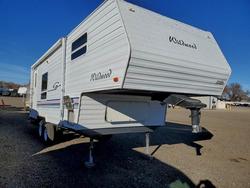 Wildcat salvage cars for sale: 2001 Wildcat 5th Wheel