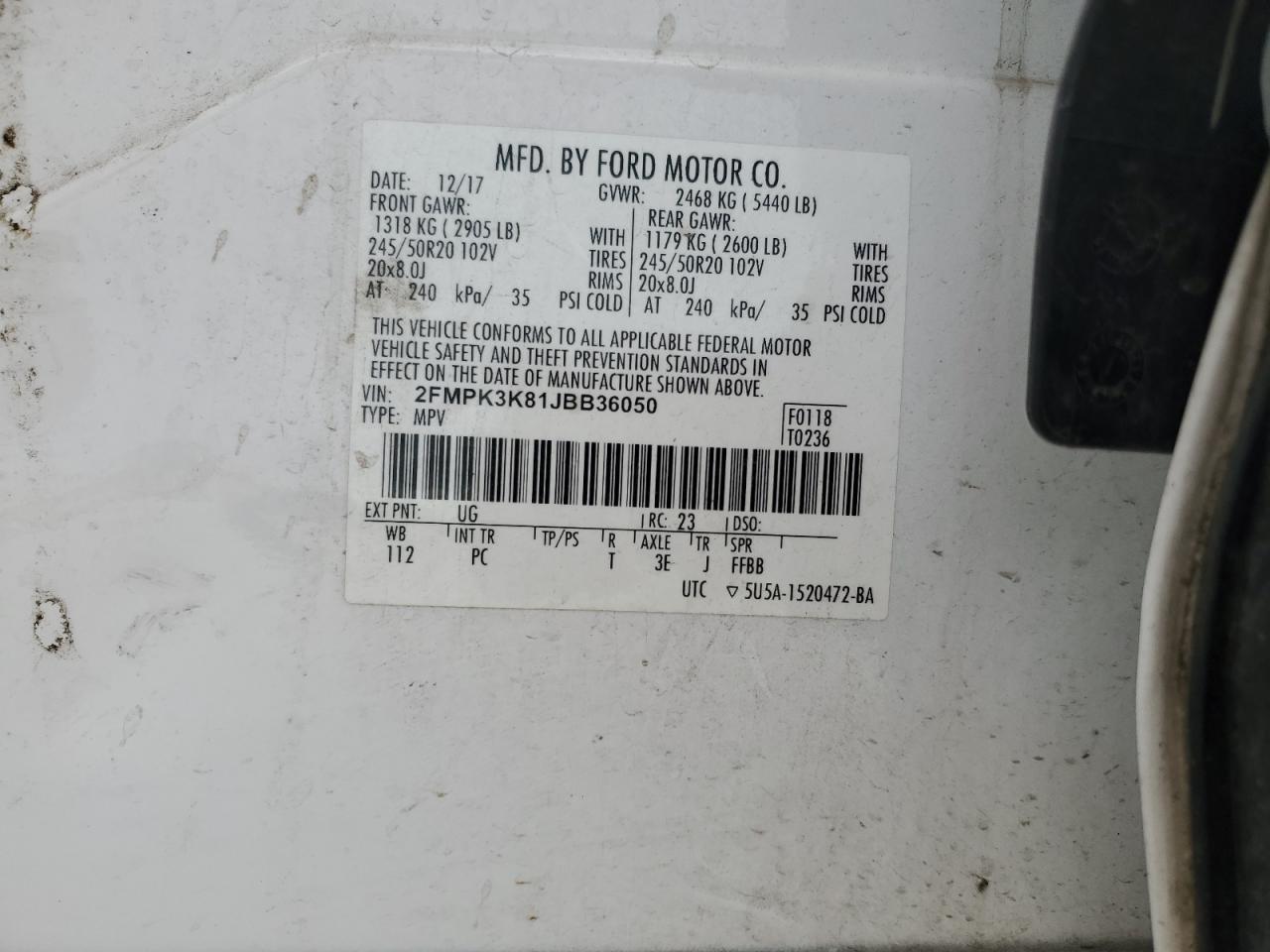 2018 Ford Edge Titanium