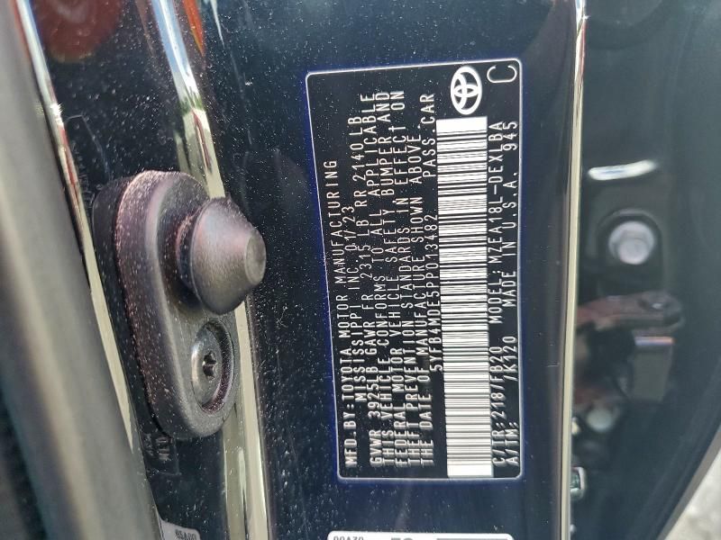 2023 Toyota Corolla le