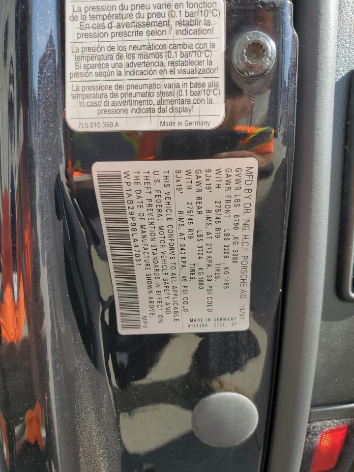 2008 Porsche Cayenne s