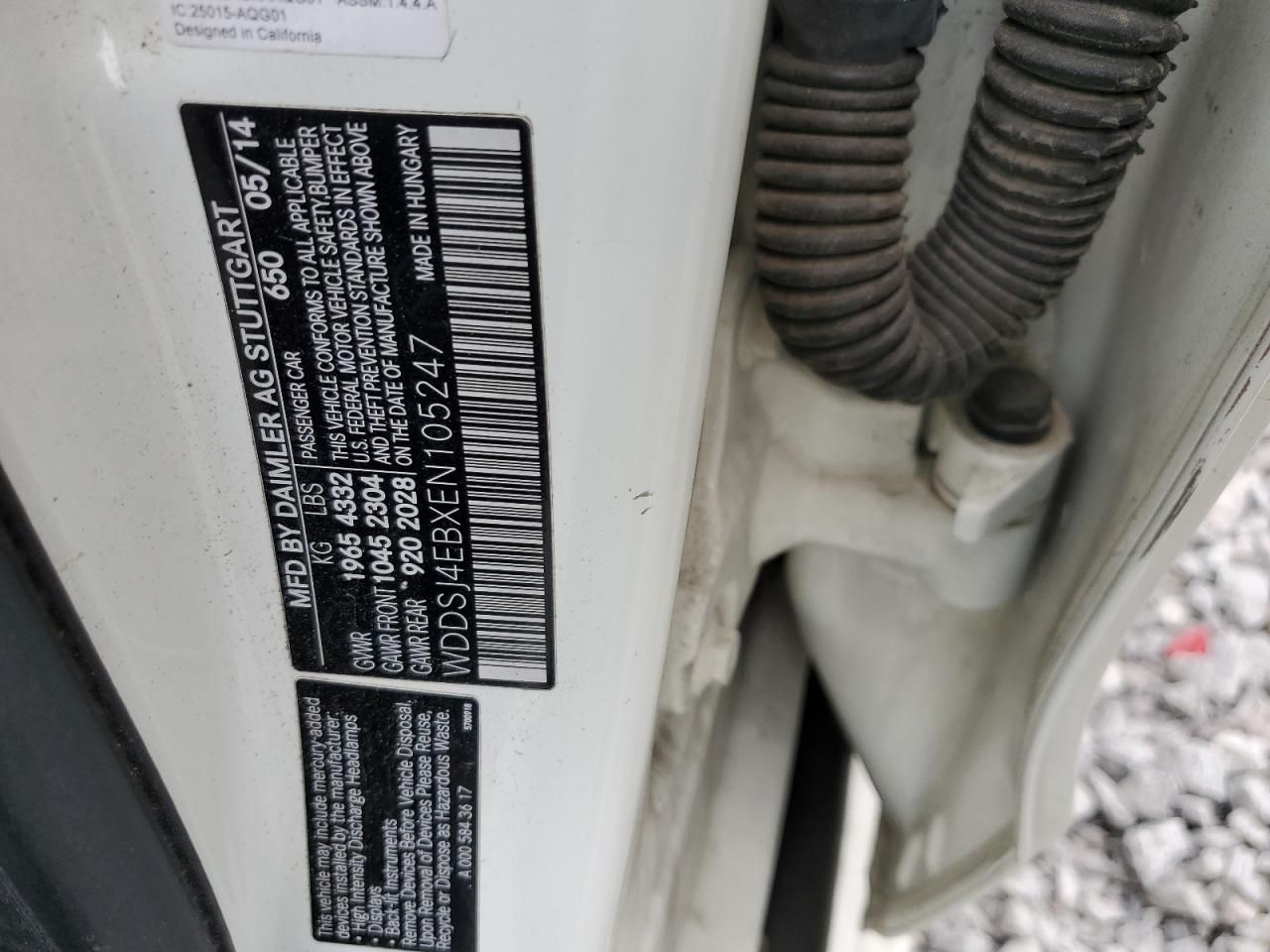 2014 Mercedes-Benz Cla 250