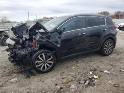 KIA Vehiculos salvage en venta: 2017 KIA Sportage ex