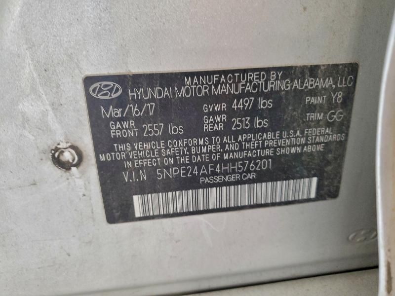 2017 Hyundai Sonata se