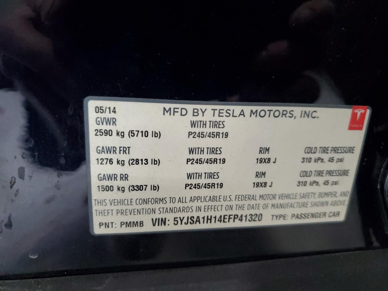 2014 Tesla Model s
