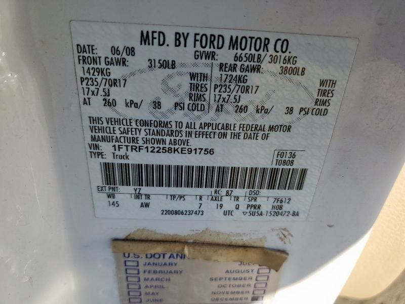 2008 Ford F150