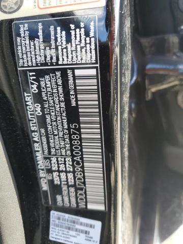 2012 Mercedes-Benz Cls 550