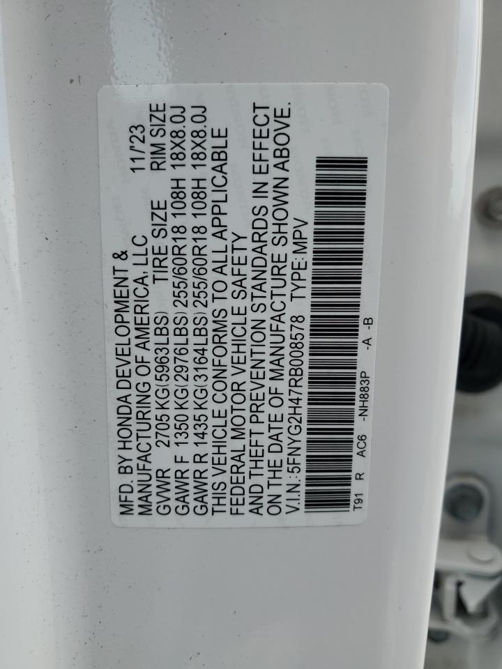 2024 Honda Pilot exl