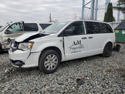 Dodge salvage cars for sale: 2019 Dodge Grand Caravan se