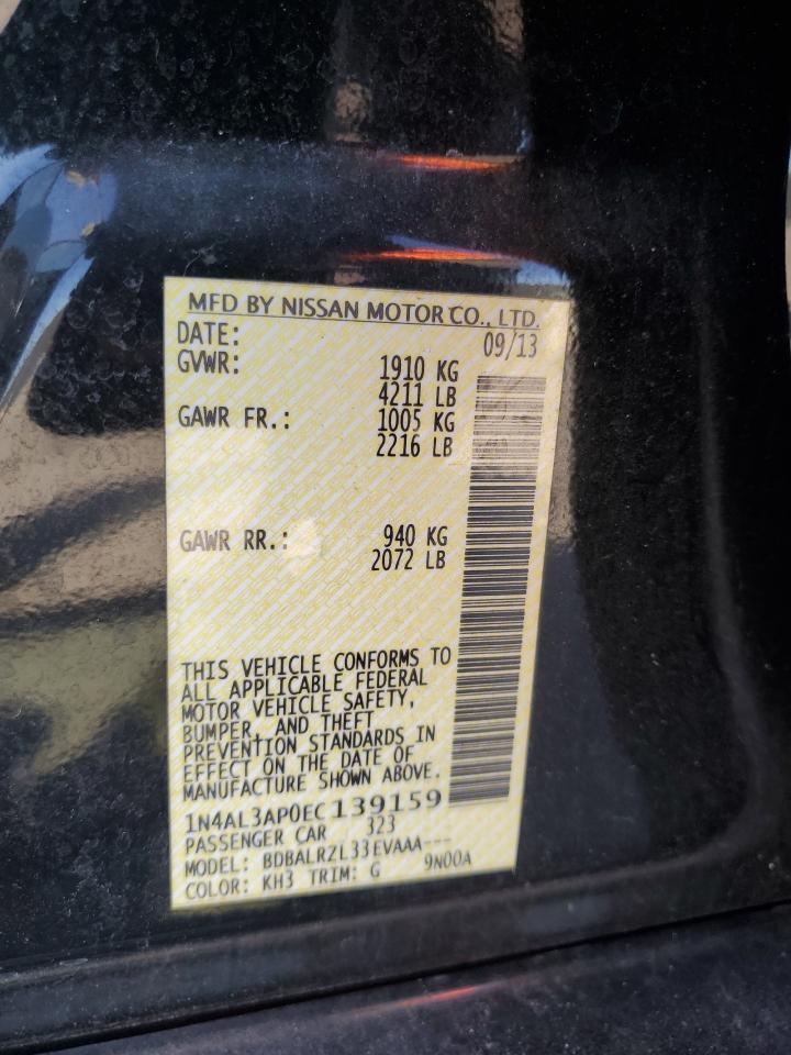 2014 Niss Altima 2.5