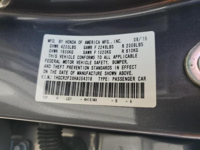 2017 Honda Accord lx
