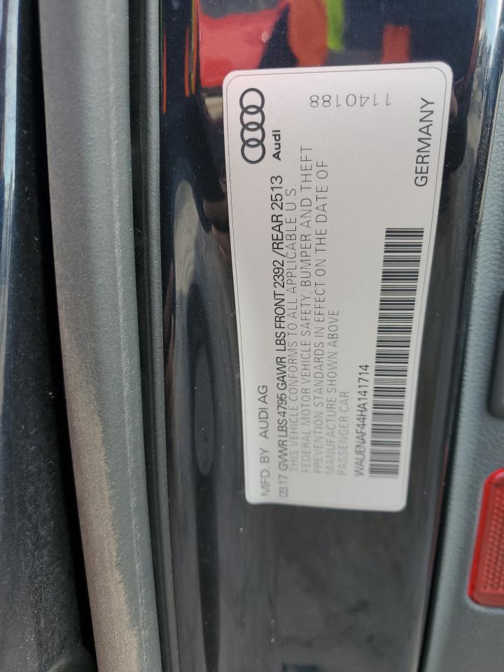 2017 Audi A4 Premium Plus