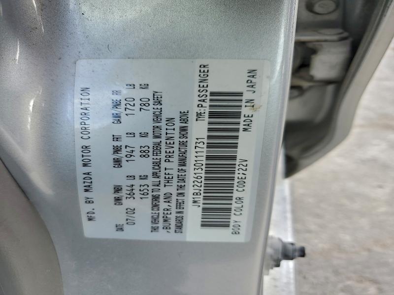 2003 Mazda Protege dx