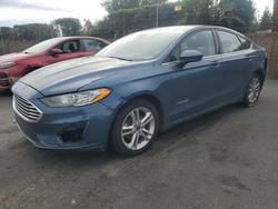 Ford salvage cars for sale: 2019 Ford Fusion se