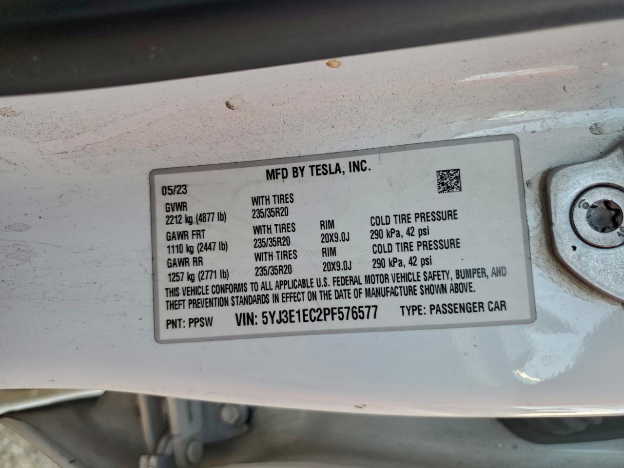 2023 Tesla Model 3