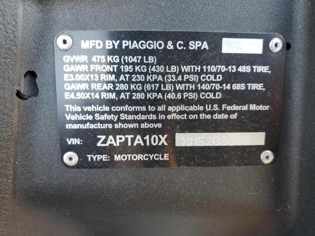 2021 Piaggio MP3 500