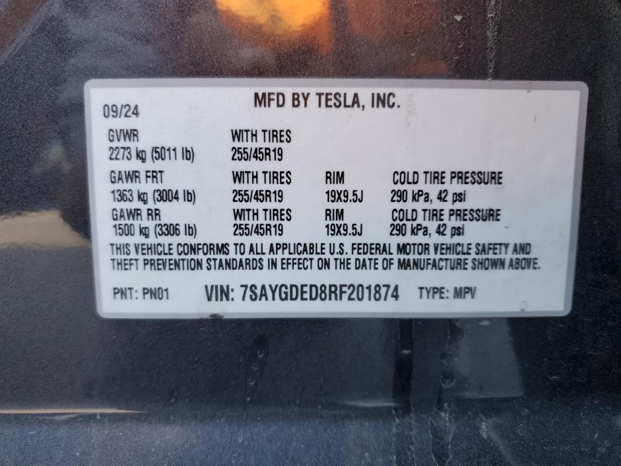 2024 Tesla Model y