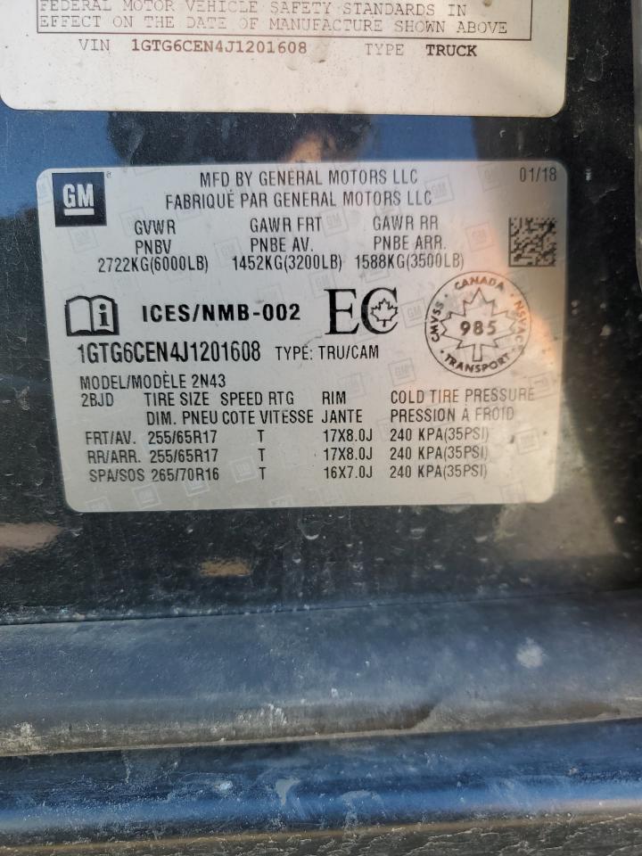 2018 GMC Canyon sle