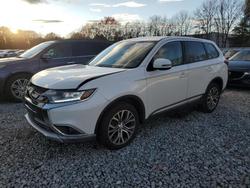 Mitsubishi salvage cars for sale: 2017 Mitsubishi Outlander se