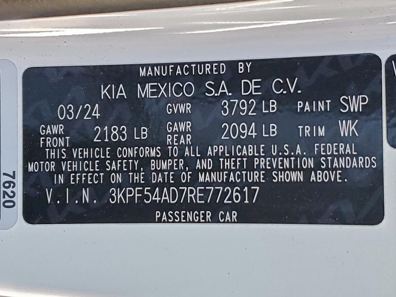 2024 KIA Forte gt Line