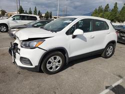 Chevrolet salvage cars for sale: 2018 Chevrolet Trax ls