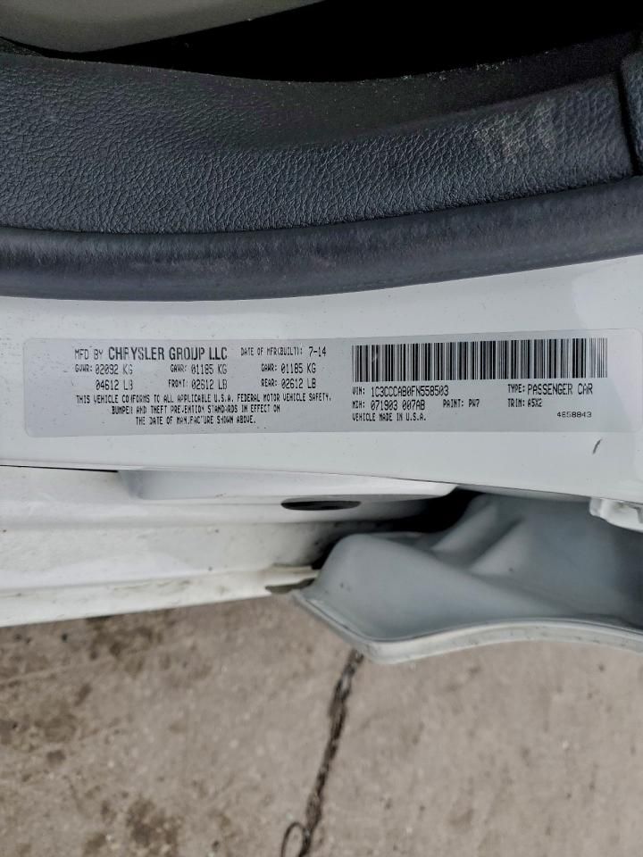 2015 Chrysler 200 Limited