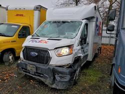 Salvage trucks for sale at Woodburn, OR auction: 2020 Ford Transit T350 Delivery Van
