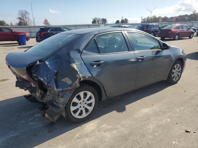 2016 Toyota Corolla l