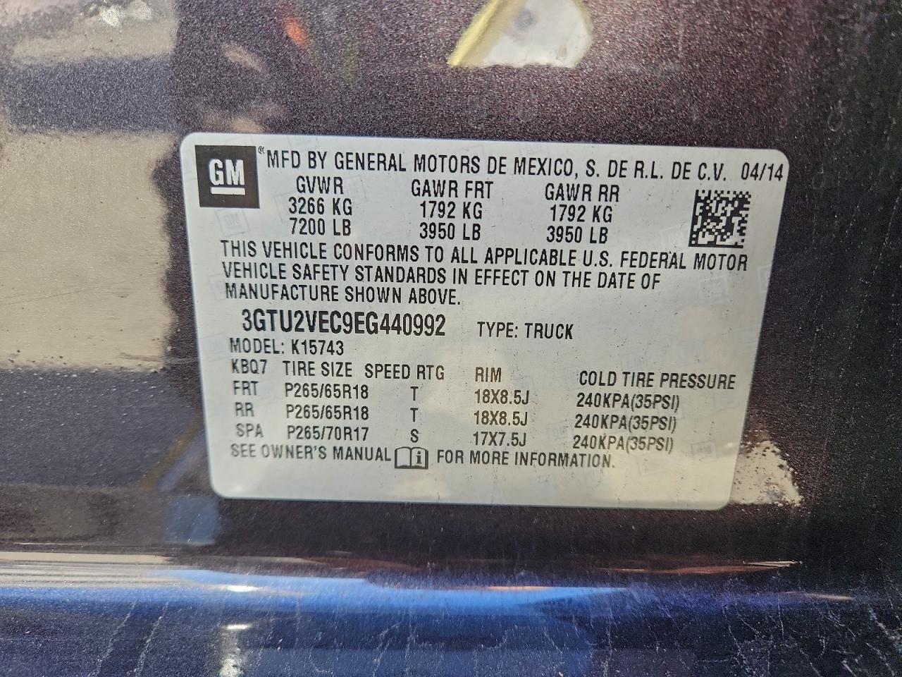 2014 GMC Sierra K1500 SLT
