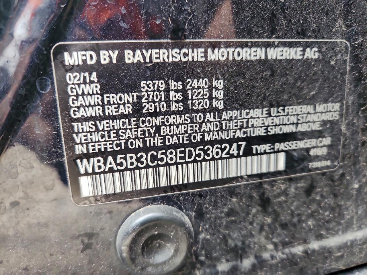 2014 BMW 535 xi