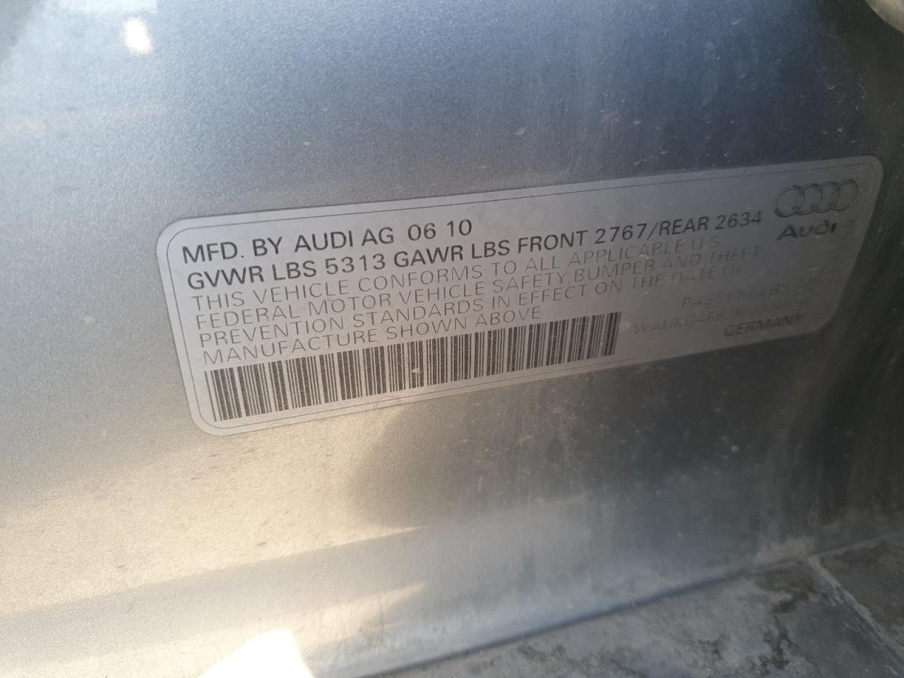 2011 Audi A6 Prestige