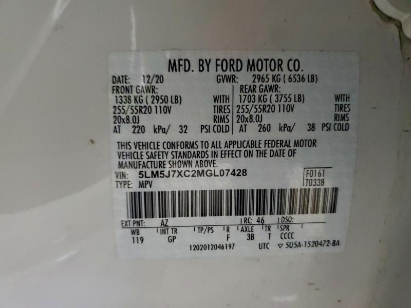 2021 Lincoln Aviator Reserve