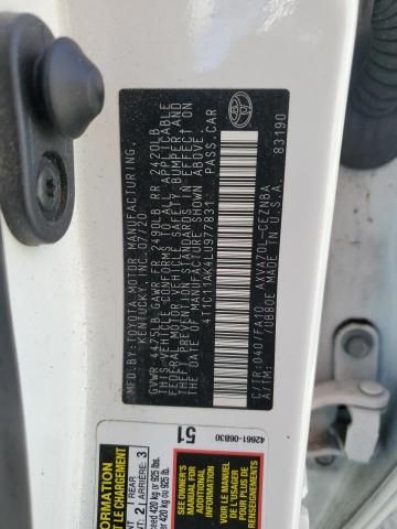 2020 Toyota Camry le