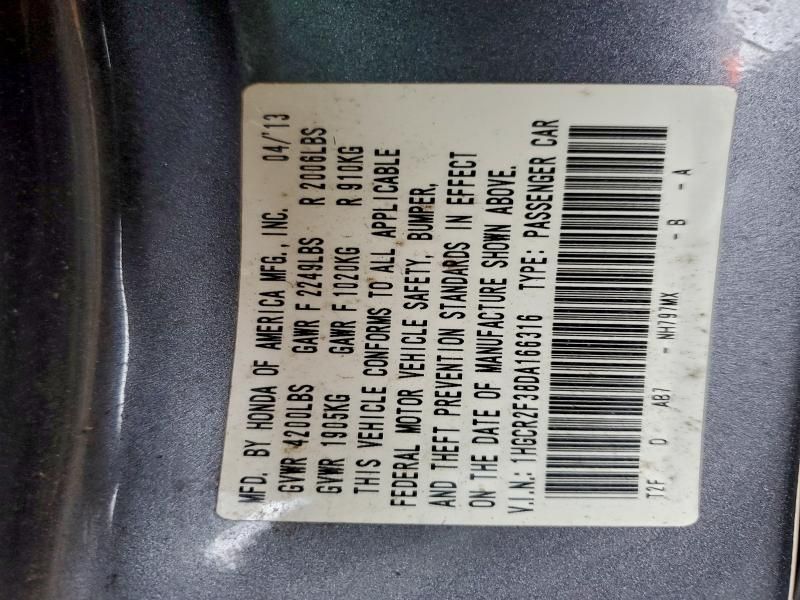 2013 Honda Accord lx