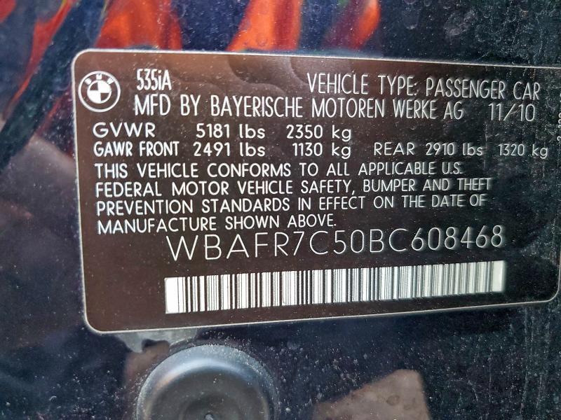2011 BMW 535 i