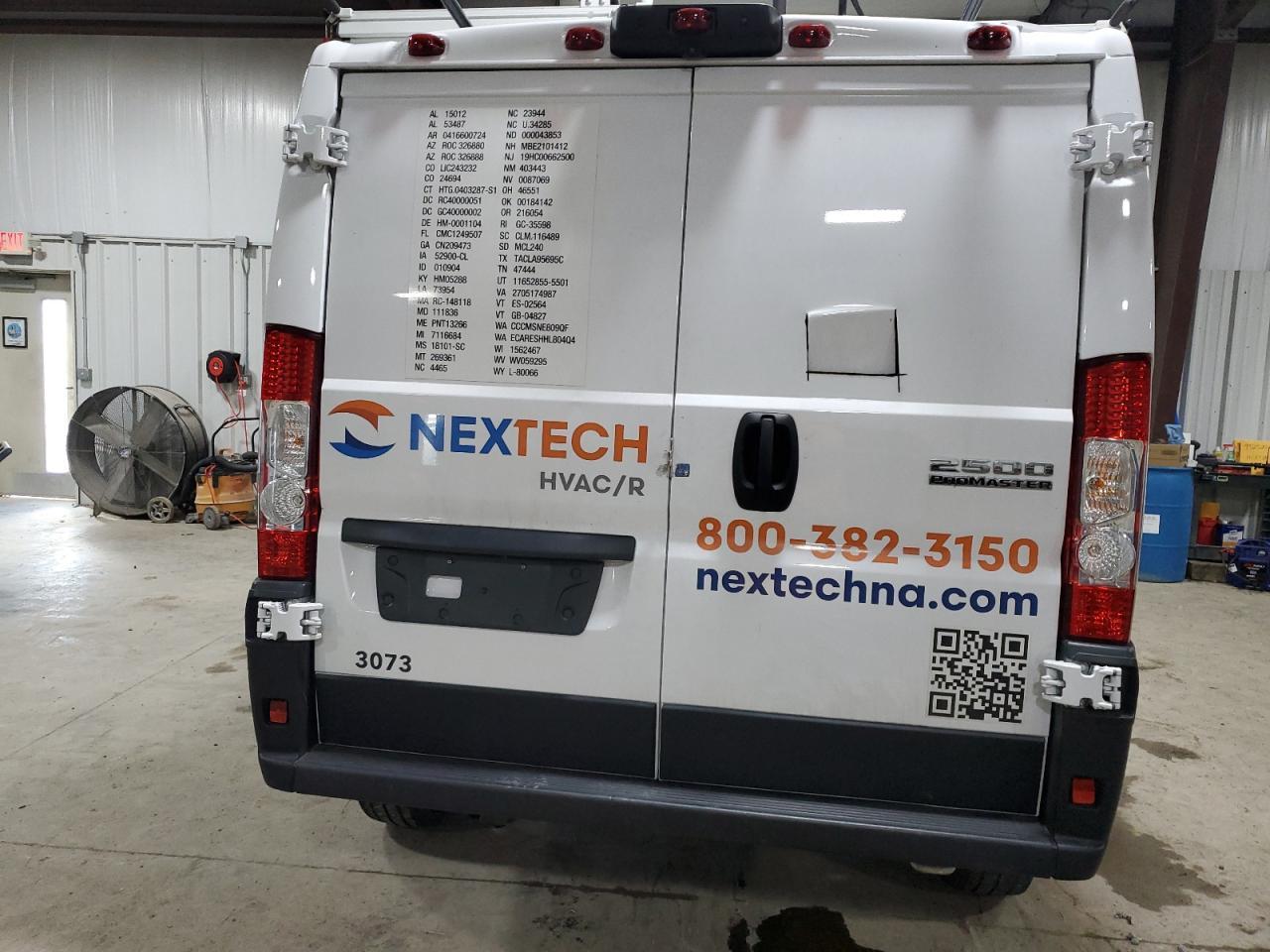 2023 Dodge RAM Promaster 2500 Utility / Service Van