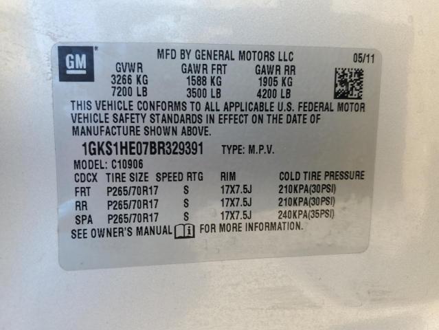 2011 GMC Yukon xl C1500 sle