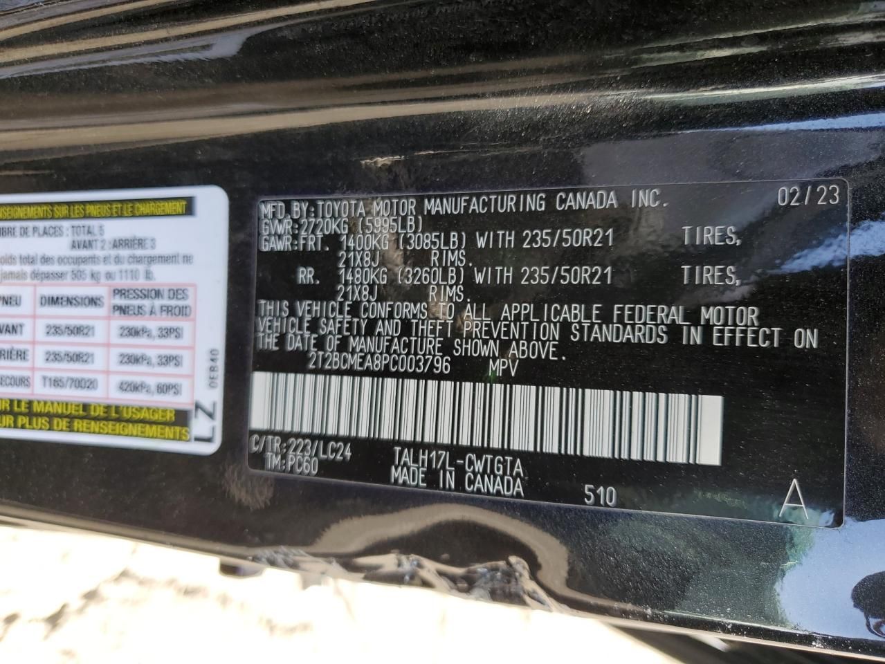 2023 Lexus Rx 500h f Sport