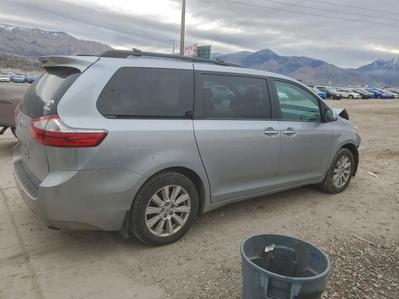 2017 Toyota Sienna xle
