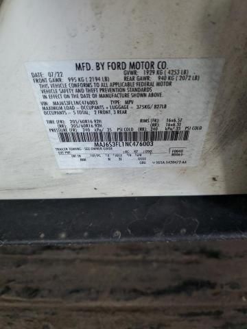 2022 Ford Ecosport s