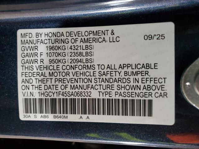 2025 Honda Accord se