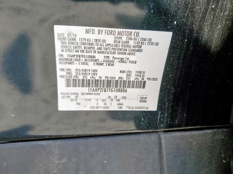 2015 Ford Taurus Limited