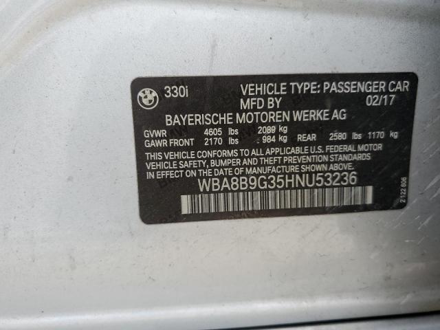 2017 BMW 330 i