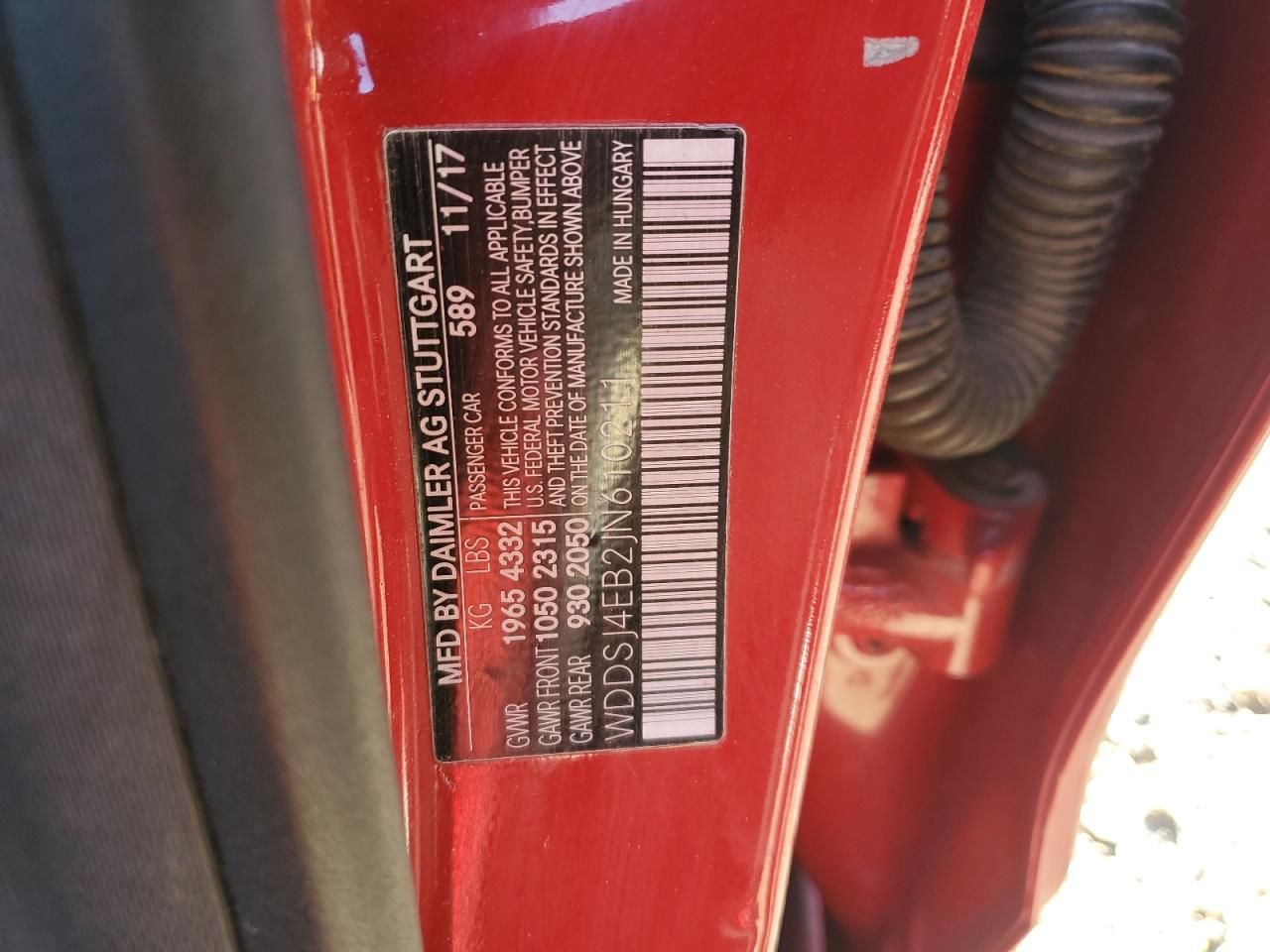 2018 Mercedes-Benz Cla 250