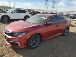 Salvage cars for sale from Copart Elgin, IL: 2020 Honda Civic ex
